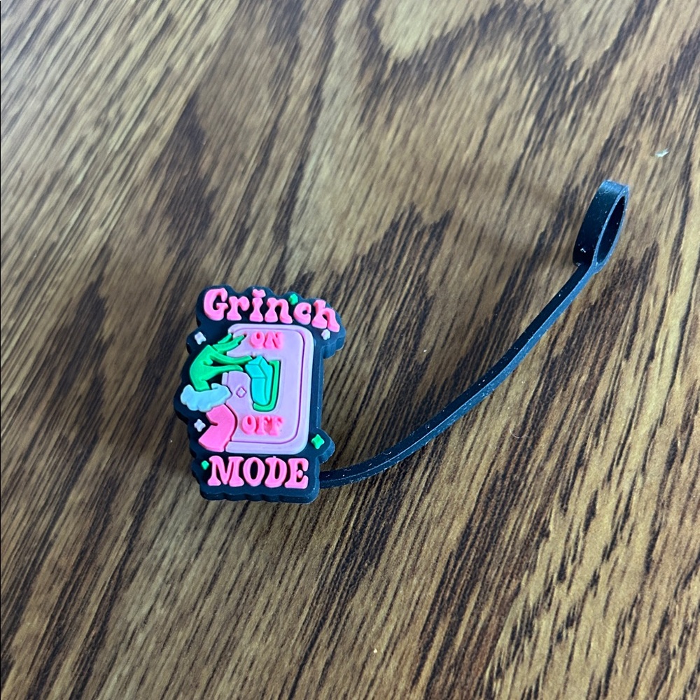 Grinch Mode Straw Topper